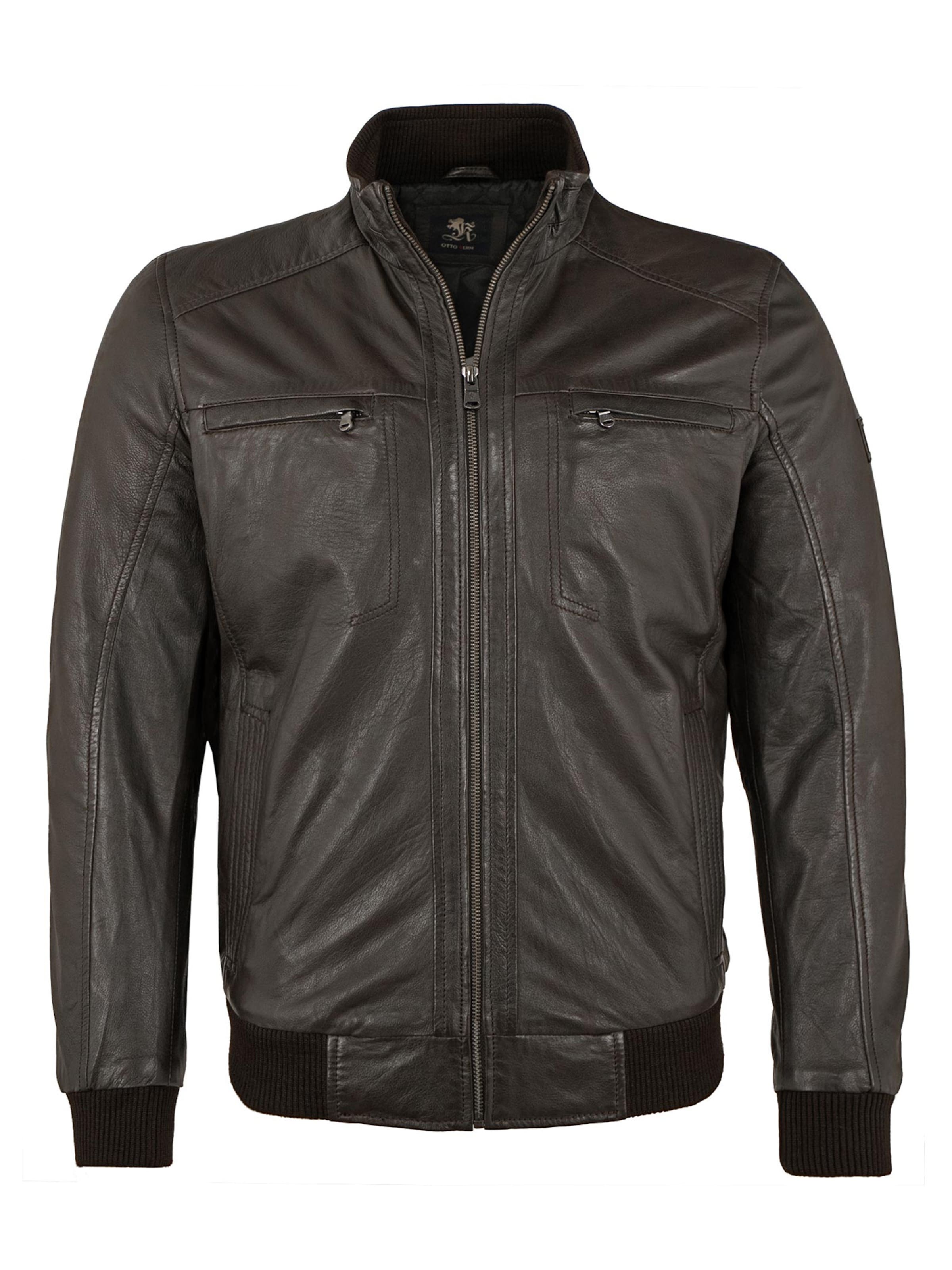 Giacca di mezza stagione '101' di OTTO KERN in marrone: frontale