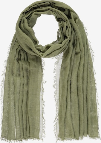Passigatti Wrap 'Schal Herren Uni' in Green: front