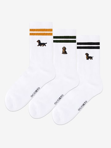 Occulto Sports socks 'Rio' in Brown