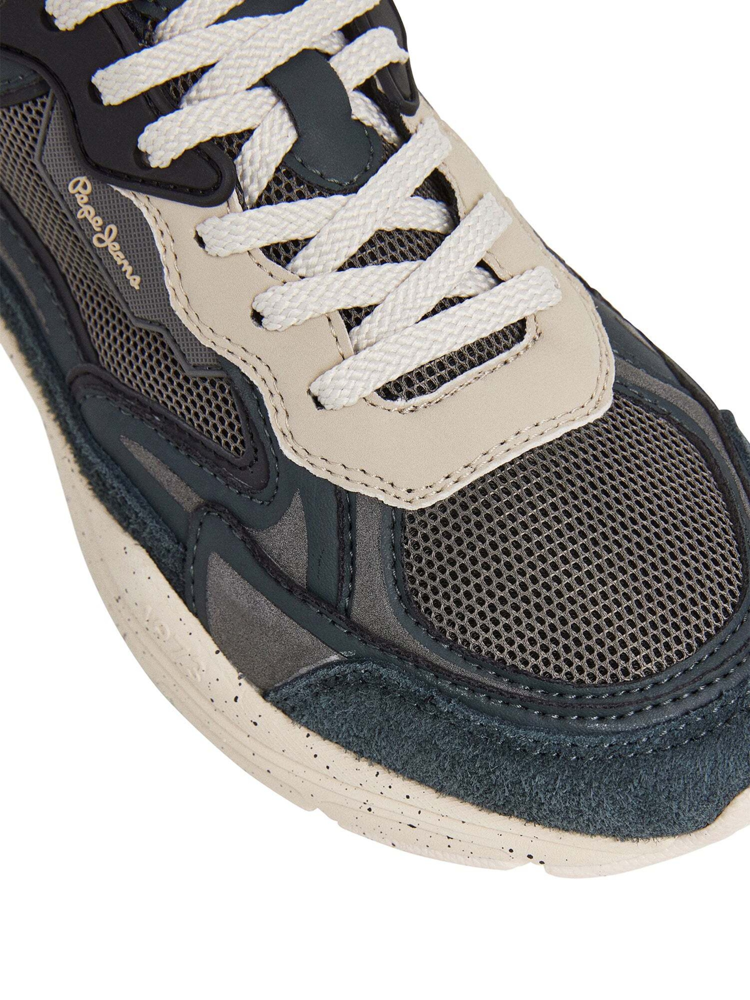 Pepe Jeans Platform trainers 'Dave' in Grey