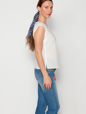 KOROSHI Blouse in White