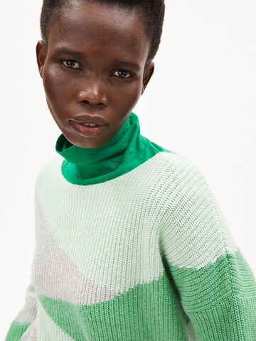 ARMEDANGELS Sweater 'MIYAA' in Green