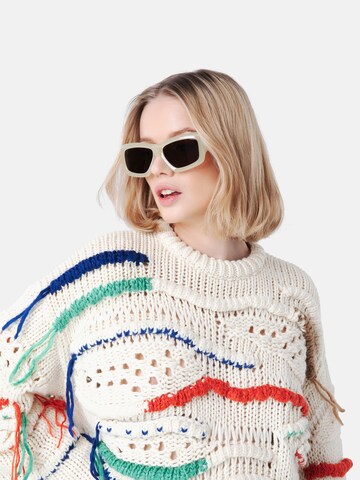 L37 HANDMADE SHOES Sunglasses 'DELTA' in Green