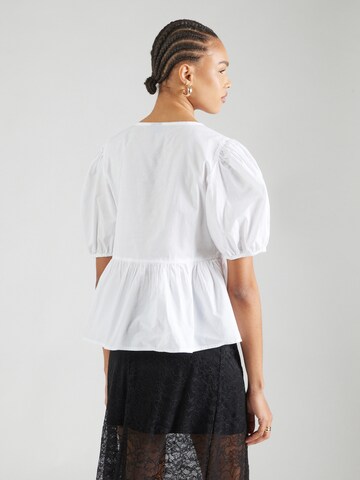 Camicia da donna 'Jolly' di PIECES in bianco
