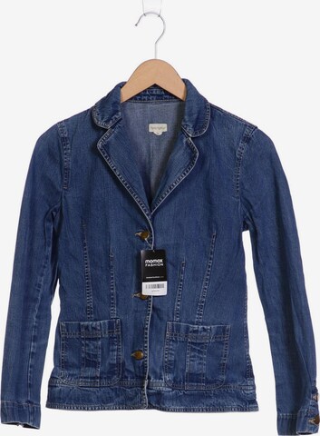 hessnatur Jacket & Coat in S in Blue: front