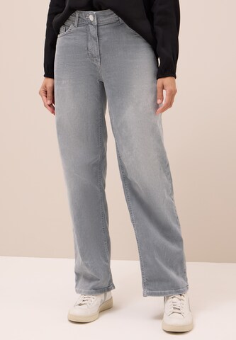 CECIL Wide Leg Jeans in Grau: Vorderseite