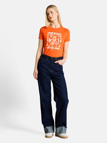 TOM TAILOR DENIM Shirt in Orange