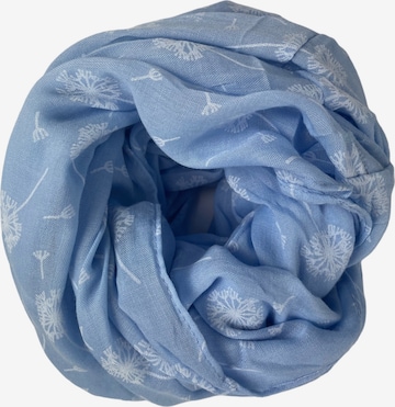 Kumixi Schlauchschal in Blau: Vorderseite