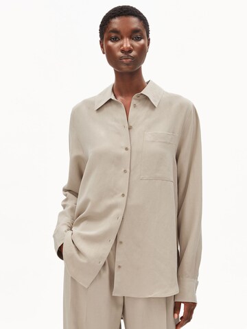ARMEDANGELS Blouse in Beige: front