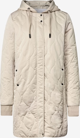 STREET ONE Blousonmantel mit Steppmuster in Beige: Vorderseite
