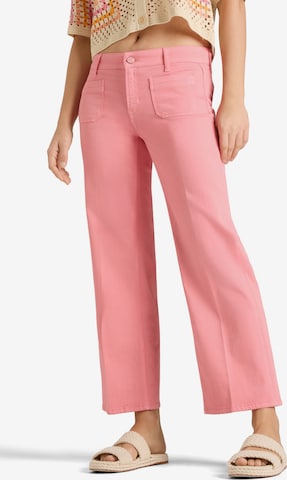 Pantalon à pince ' Tess ' Cambio en rose : devant