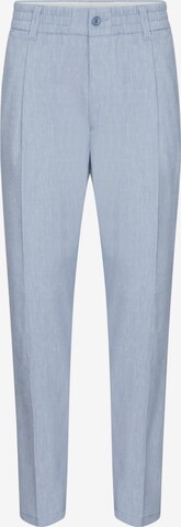 DRYKORN Tapered Pleated Pants 'Chasy' in Blue: front