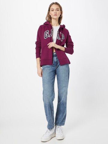 GAP Sweat jacket in Purple