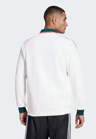 ADIDAS PERFORMANCE - Sudadera con cremallera deportiva 'Mexico Away Anthem' en blanco