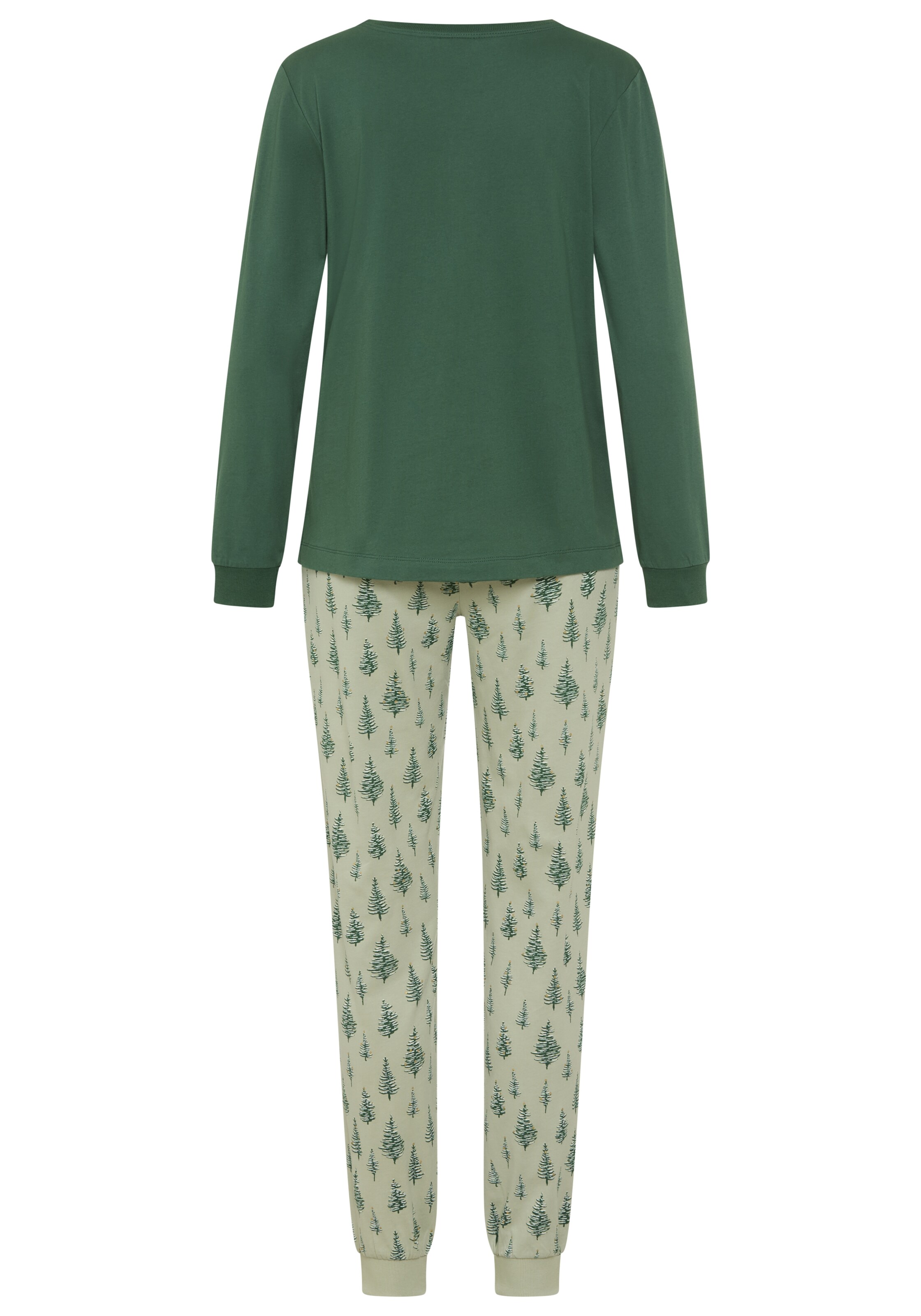 LASCANA - Pijama en verde: atrás