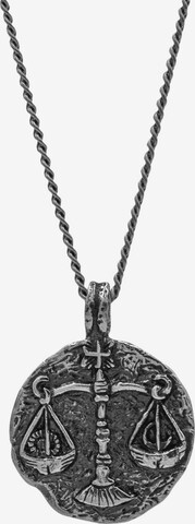 Haze&Glory Necklace 'Waage' in Grey: front