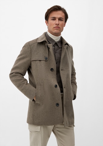 s.Oliver Between-Seasons Coat in Brown