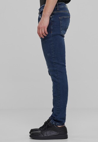 2Y Premium Skinny Jeans in Blauw