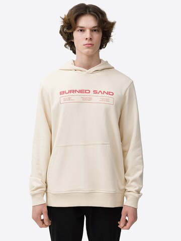 4F Athletic Sweatshirt in Beige: front