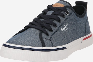 Pepe Jeans Sneakers laag 'Kenton' in Blauw: voorkant