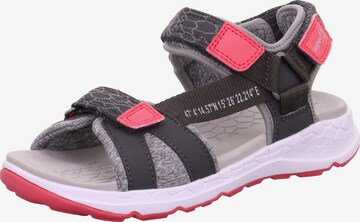 Chaussures ouvertes SUPERFIT en gris : devant