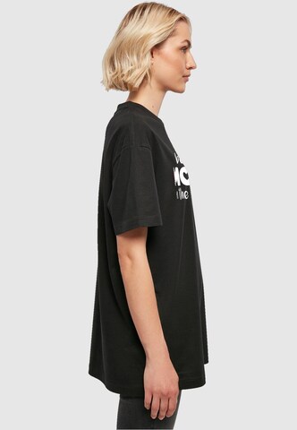 Merchcode Oversized Shirt 'Mothers Day - Best Mom In The World' in Black