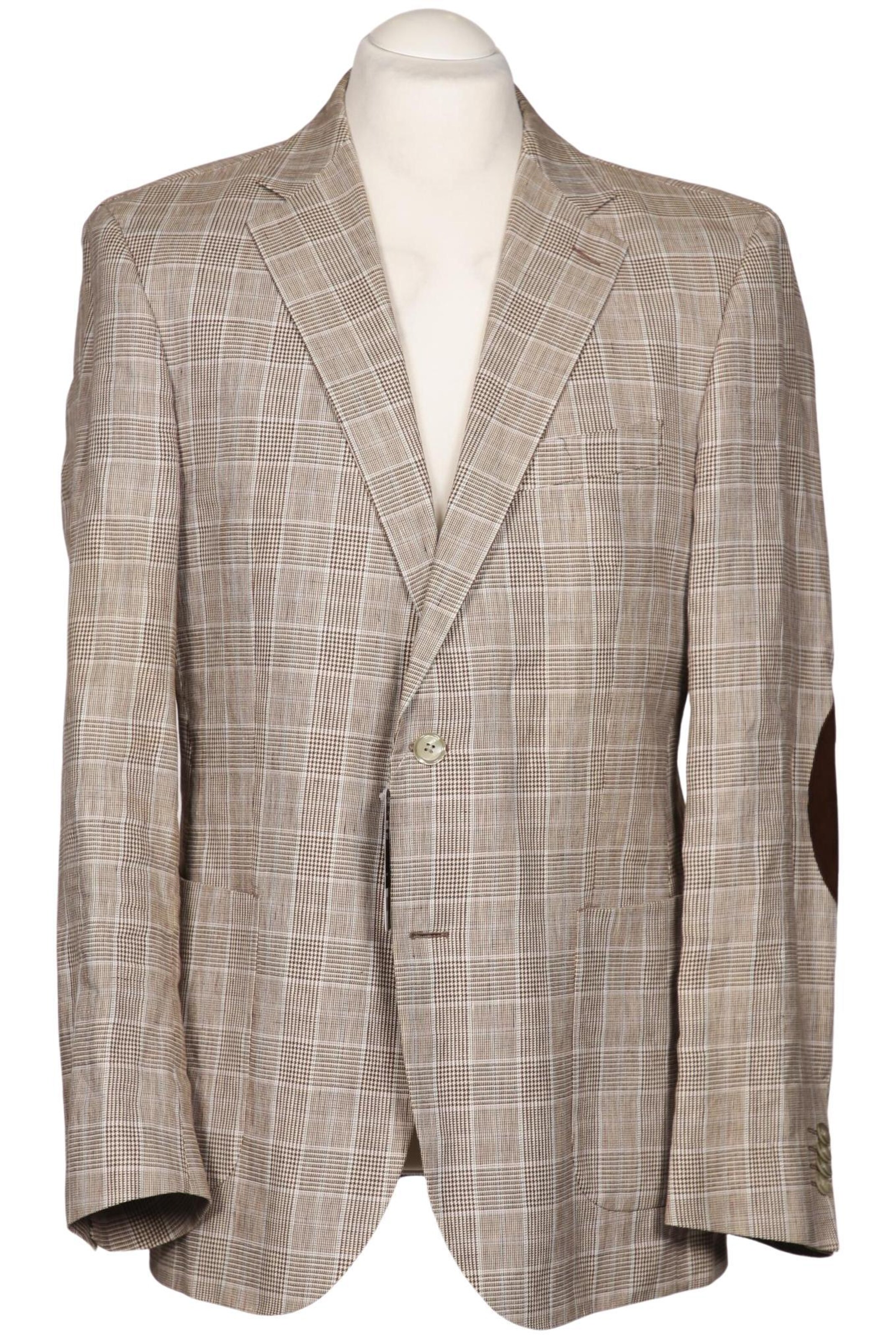 Tommy Hilfiger Tailored Suit Jacket in L-XL in Beige: front