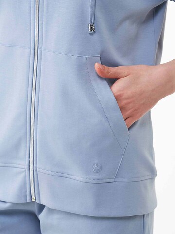 Organication Sweatjacke in Blau