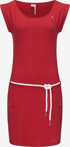 Ragwear Letné šaty 'Tag' - Červená: predná strana
