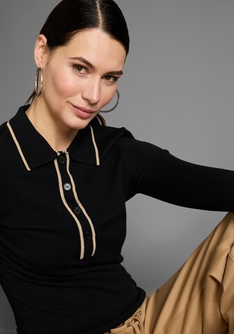 HECHTER PARIS Pullover in Schwarz