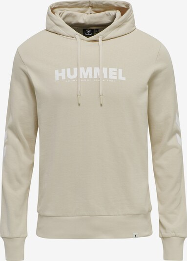 Hummel Sweat de sport 'Legacy' en crème / blanc, Vue avec produit