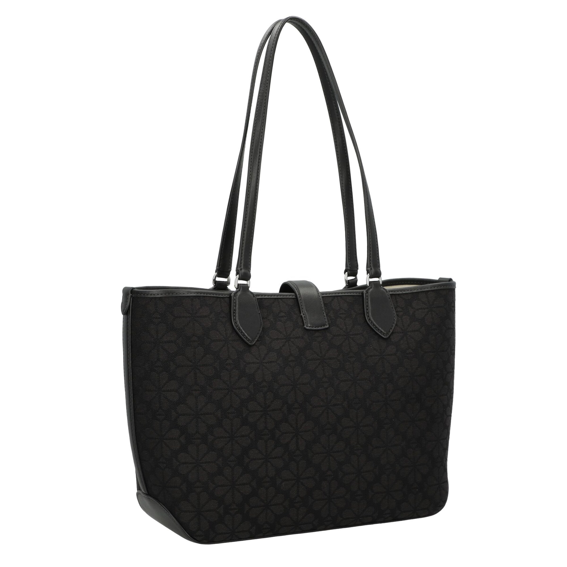 Kate Spade Shopper 'Spade Flower Jacquard Medium Open Tote' - Čierna