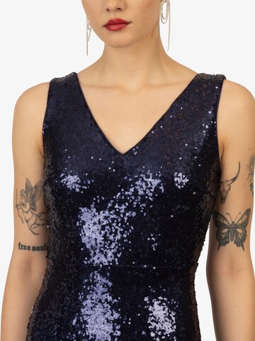 Kraimod - Vestido de noche en azul