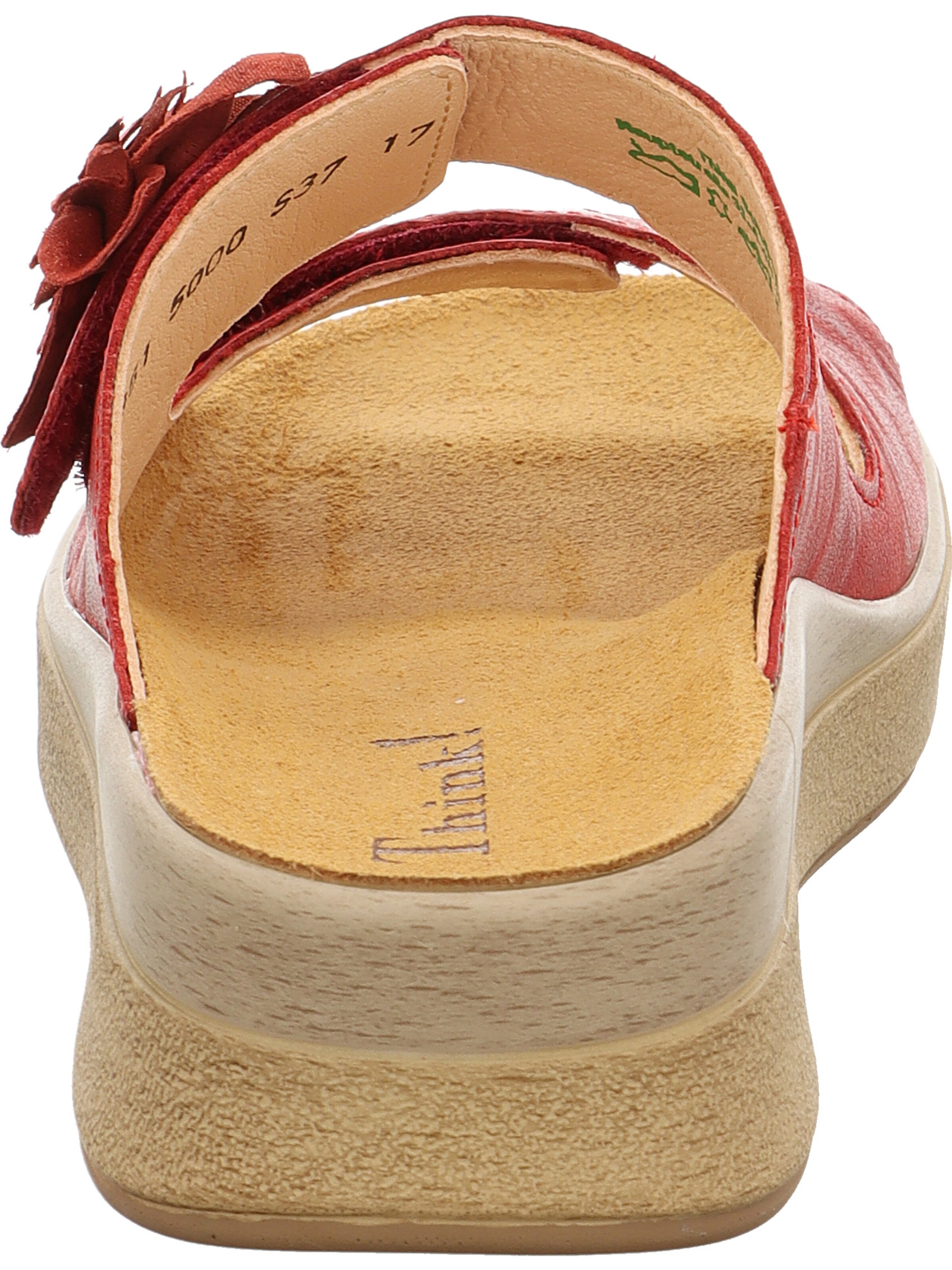 THINK! Pantolette 'Meggie' in Rot