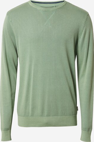 BLEND Sweater in Green: front