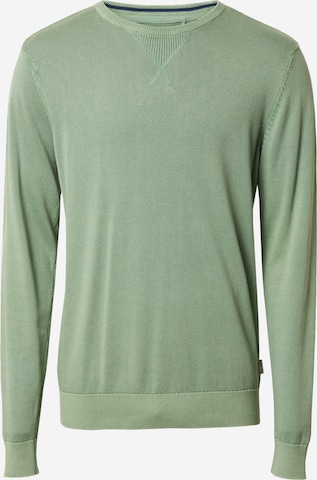 Pullover di BLEND in verde: frontale