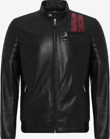 Jimmy Sanders Jacke in Schwarz: predná strana