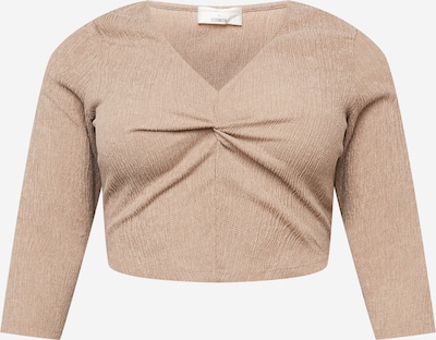 Guido Maria Kretschmer Curvy Shirt 'Lola' in Light brown, Item view