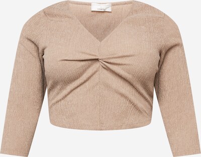 Guido Maria Kretschmer Curvy Collection Shirt 'Lola' inspired by Cita in braun, Produktansicht