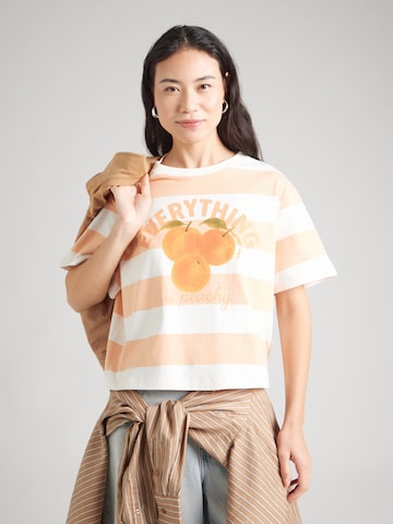 Rich & Royal Majica | oranžna barva: sprednja stran