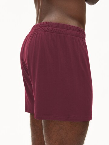 ARMEDANGELS Boxershorts in Rood