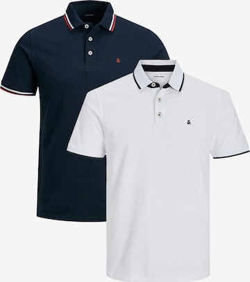 JACK & JONES Shirt 'Paulos - Slim Fit' in Blue: front