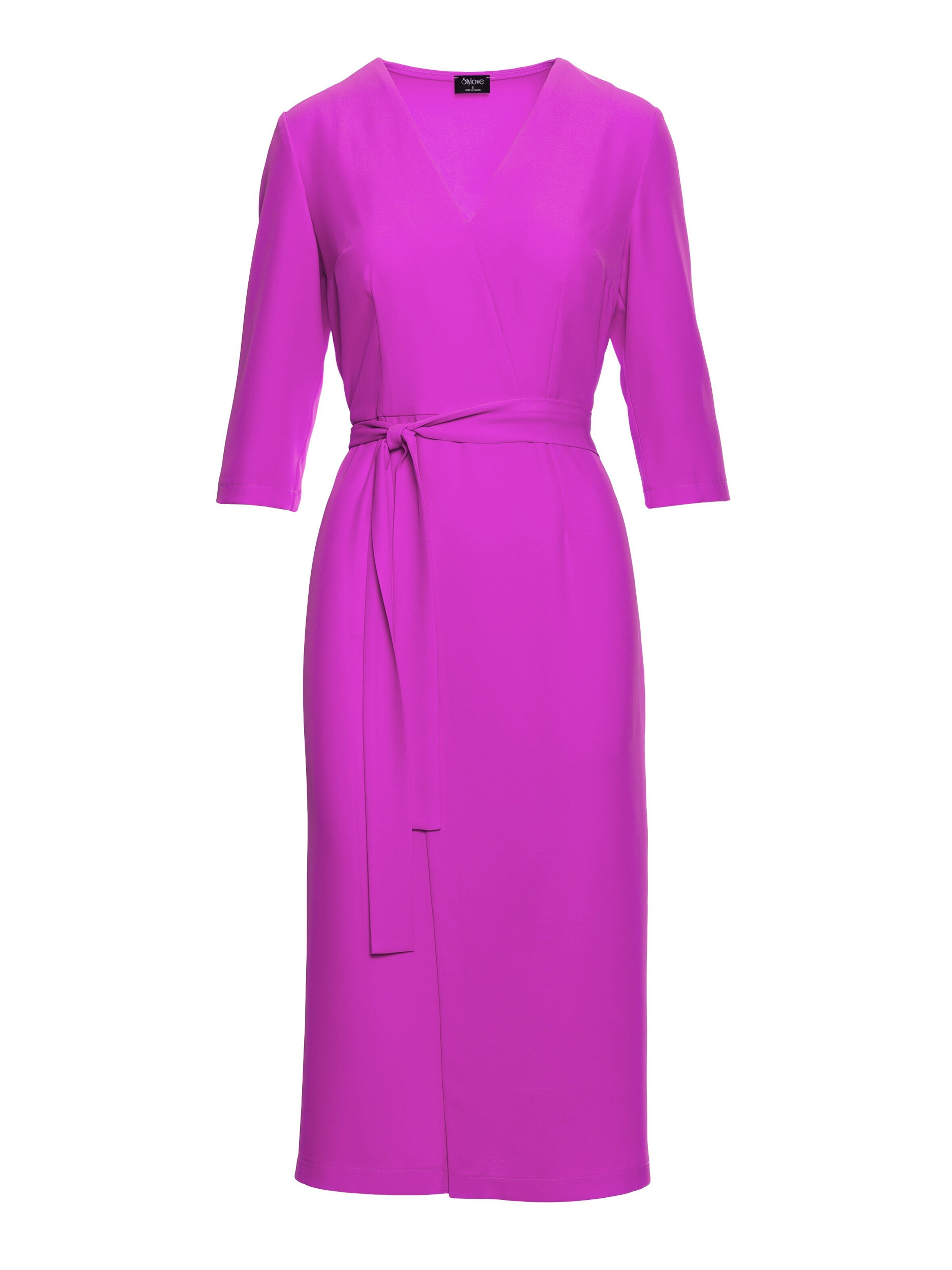Rochie 'Sukienka z kopertowym motywem' de la Stylove pe mov: față