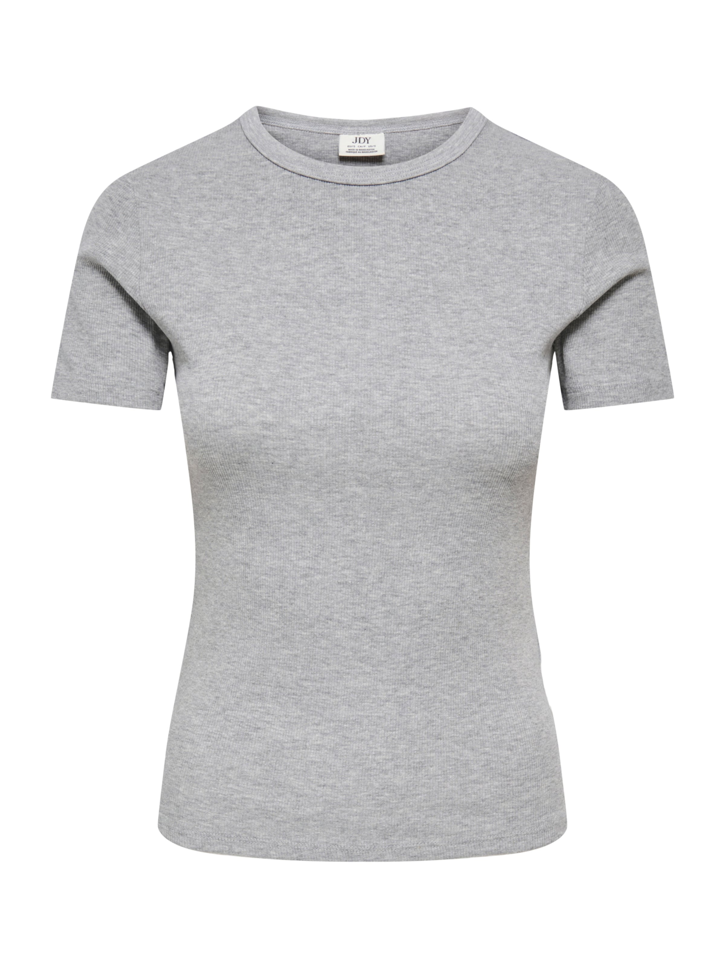 JDY Shirt 'JDYLUCKY' in Grey: front