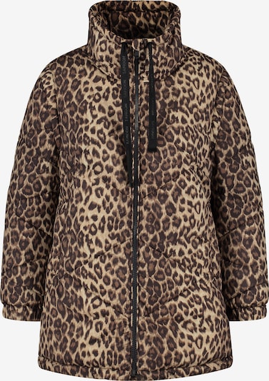 SAMOON Демисезонная куртка в Парчовый / Цвет капучино / Темно-коричневый / Белый, Обзор товара
