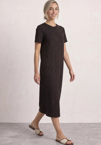 STREET ONE Kleid in Braun: Vorderseite