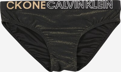 Chiloţi Calvin Klein Underwear pe auriu / negru / alb, Vizualizare produs