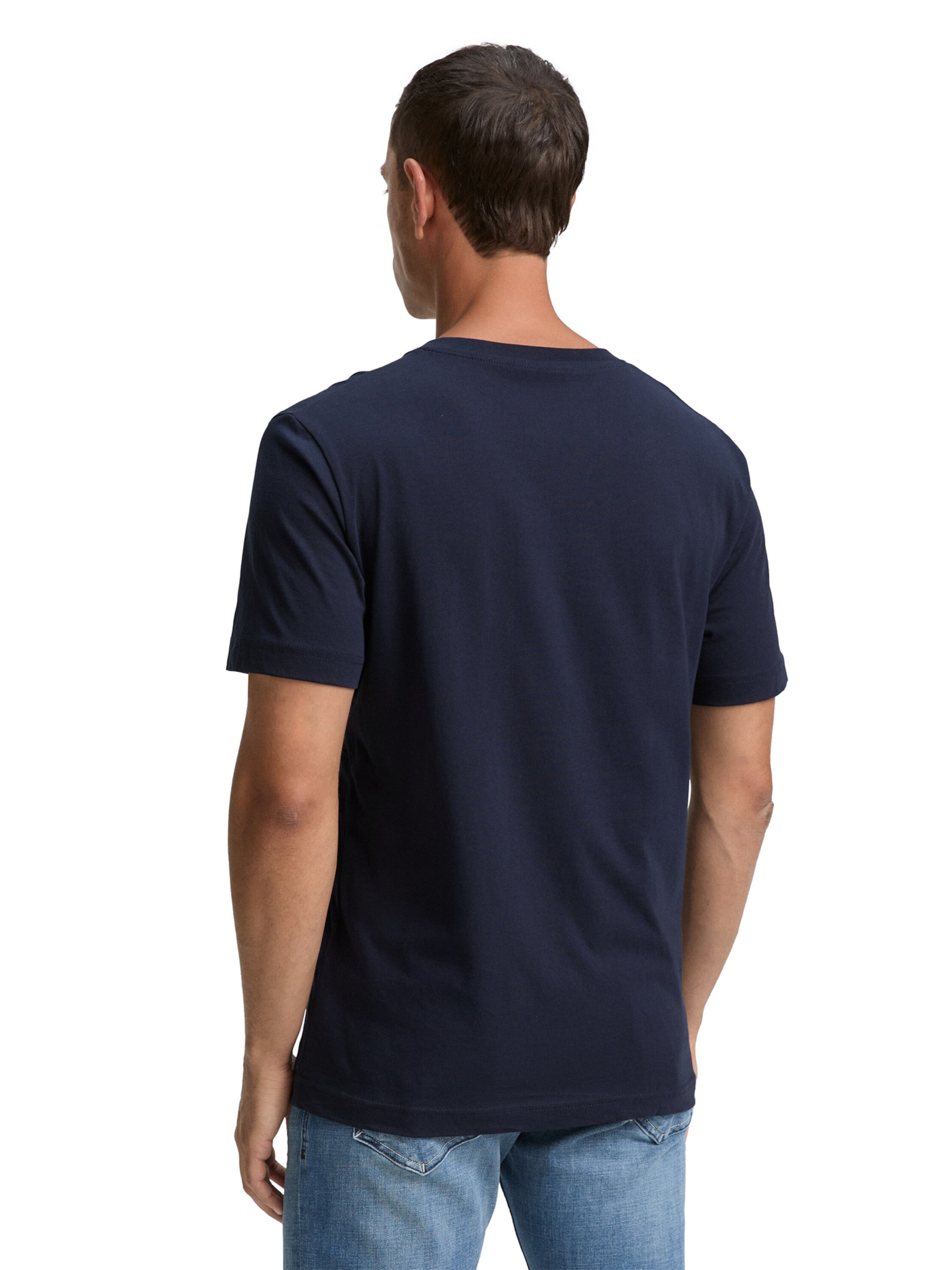 TOM TAILOR Tričko – modrá