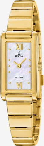 FESTINA Analoguhr 'Watch Mademoiselle' in Gold: Vorderseite