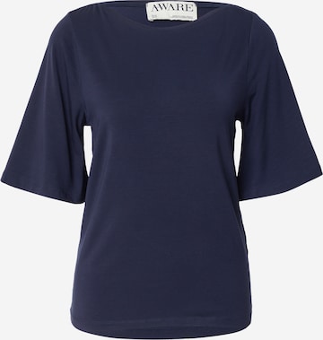 Aware Shirt 'AWFIONA' in Blue: front